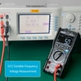 thumbnail image 3 of MESTEK MESTEK Multimètre Numérique Haute Précision DM100 - 10000 Unités, Anti-Brûlure, Testeur de Capacité, Sans Batterie Incluse, Design Compact pour Réparations Électroniques, 3 of 6