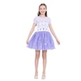 thumbnail image 3 of Girls Disney Frozen Elsa Cosplay Short Sleeve Sweater Dress, Sizes 4-12, 3 of 18