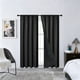 thumbnail image 5 of Cortinas Opacas de Poliéster Pongee Negro con Sistema de Barra, 200X100Cm | Aislantes Térmicas y Acústicas | 1 Unidad, 5 of 6