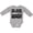 AC-Heather Grey, variant on Inktastic Eat, Sleep, Wrestle, Repeat Boys or Girls Long Sleeve Baby Bodysuit