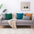 thumbnail image 3 of Juego de 2 fundas de cojín decorativas con flecos y borlas, fundas de almohada súper suaves, funda de cojín con borlas decorativas para sofá, dormitorio, sala de estar, 3 of 8