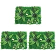 thumbnail image 1 of Panel de pared con planta de seto Artificial, plantas de pared artificiales, estera de planta decorativa, decoración de pared de fondo verde, 3 uds., 1 of 8