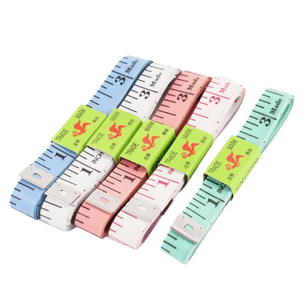 Textile Measuring Ruler Sewing Tailor Soft Fabric Measure Tool Flexible Ruler Tape 150cm 60 ...