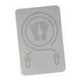 thumbnail image 1 of Estera para saltar la cuerda, estera para ejercicios físicos, protección para las s, absorción de impactos, antideslizante Gris, 1 of 8