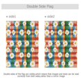 thumbnail image 4 of Yayeee Garden Flag 28"x40" Double Sided Outdoor Yard Lawn Holiday Decorations, Green Checkered Daisy, 4 of 6