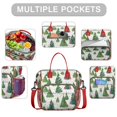 thumbnail image 2 of White Christmas Watercolor Tree Pattern Womens Lunch Box for Work,Insulated Large Lunch Bag for Tween and Teen,Loncheras Para Mujer,Leakproof Adult Lunch Bag for Work,Beach,Travel,Picnic,Camping, 2 of 7