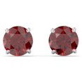 thumbnail image 1 of 1 Carat Solitaire Stud Earrings in 10K White Gold, 1 of 2