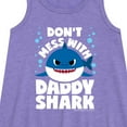 thumbnail image 2 of Baby Shark - Don't Mess With Dadday Shark - Toddler and Youth Girls A-line Dress, 2 of 5