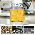 thumbnail image 6 of Yayeee Ashtray with Lid for Cigarette Smokeless Stainless Steel Home Ash Holder, White Stars, 6 of 7