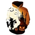 thumbnail image 4 of Sudadera con capucha de calabaza de terror de Halloween para hombres y mujeres, suéter Harajuku para niños y niñas, imagen 3D, nueva moda, 4 of 4