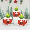 thumbnail image 2 of TanSiDing 10pcs Festive Christmas Candy Gift Boxes with Hollow Window Design, Paper Folding Treat Containers for Holiday Party Favors and Snacks, 2 of 6