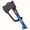 BLUE, variant on Tacoma 15-inch Splitting Hatchet and Sharpening Stone Set, Forged Steel, Teflon Finish, Nylon Handle