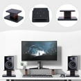 thumbnail image 4 of 2Pcs Studio Monitor Stands Speaker Holder Desktop Speaker Stands Computer Speaker, 4 of 12