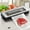 Gray, variant on Sybels Wide Seal Bar Vacuum Sealer Machine, All-in-One Design with Built-in Cutter & Bag Storage, Digital Timer Display, Gray
