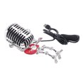 thumbnail image 4 of Retro Style Vintage Microphone Robot Lámpara de Escritorio, Lámpara de Mesa R, 4 of 6