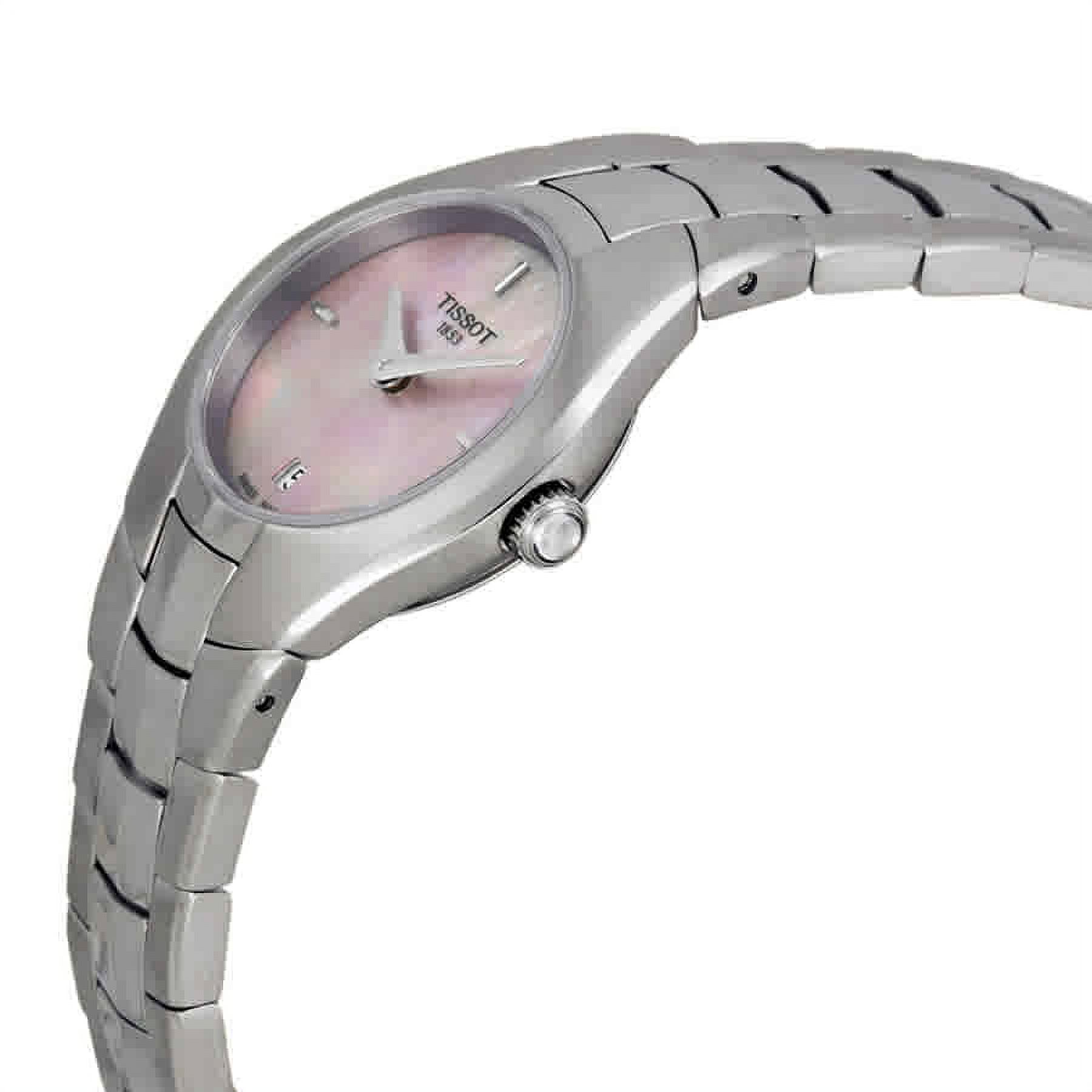 NWT Tissot T-Classic Quartz Pink Dial Ladies Watch Tissot T-Sport T-Race Women main image 3