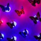 thumbnail image 4 of Etiqueta engomada de la luz nocturna de la decoración de la mariposa del LED 3D Luz de pared simple y doble para el jardín, patio trasero, fiesta del césped, sala de fiesta festiva (24), 4 of 5