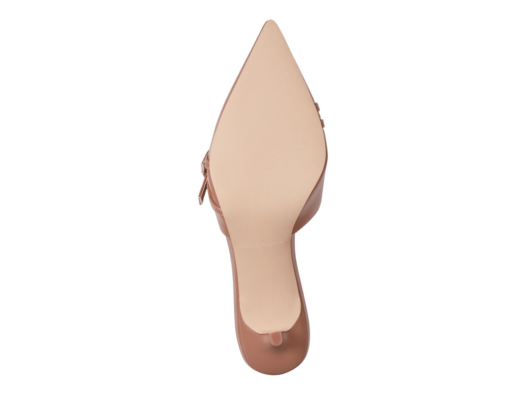 Marc Fisher Women's Amilia Pointed Toe Buckle Mule Dress Heel