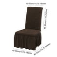 thumbnail image 2 of Jubipavy Bubble Group Chair Cover Four Season All Inclusive Elastic Fabric Dining Chair Cover Dining Room And Study Dirty Proof Chair Cover, 2 of 6