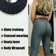 thumbnail image 3 of Fitness Pantalones de yoga jacquard de cintura alta para mujer Push Up Sports Gym Fitness Leggings Tmvgtek Para Estrenar, 3 of 5
