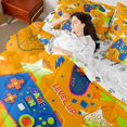 thumbnail image 4 of Erosebridal Game Controller Bedding Twin Size, Cartoon Gamepad Bed Set, Boys Gaming Reversible Bed in a Bag Twin size, Microfiber Room Decor, 7 Pieces, 4 of 7