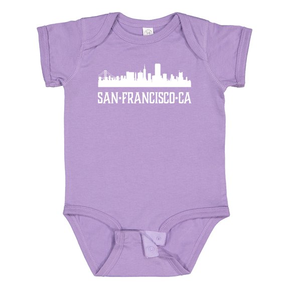 Inktastic San Francisco California Skyline Ca Cities Boys or Girls Baby Bodysuit