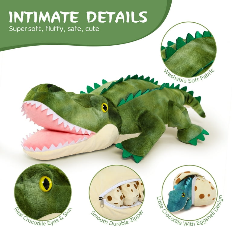 ぬいぐるみ・マスコット STUFFED OG LABEL CROCODILE BlackEyePatch] STUFFED OG LABEL CROCODILE - MOLDNEST