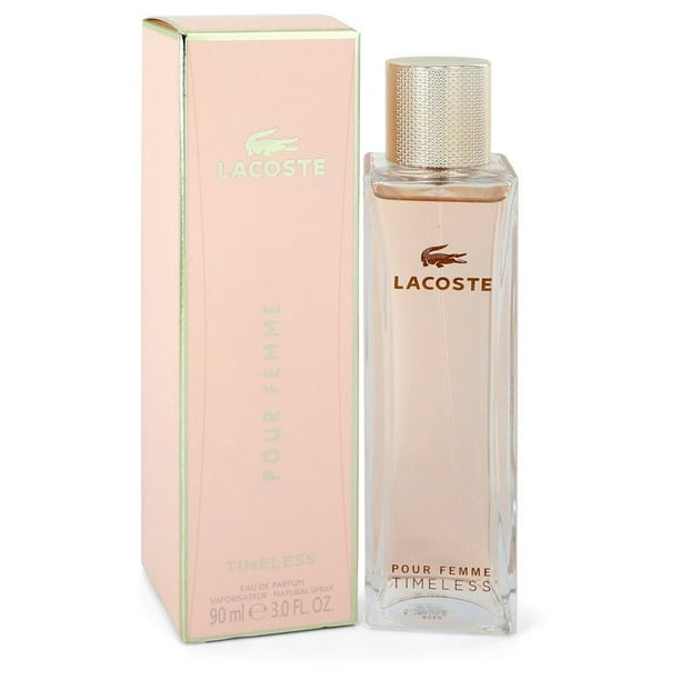 Sanselig i mellemtiden Utroskab Lacoste Eau De Parfum Spray 3 Oz Lacoste Pour Femme Timeless - Walmart.com
