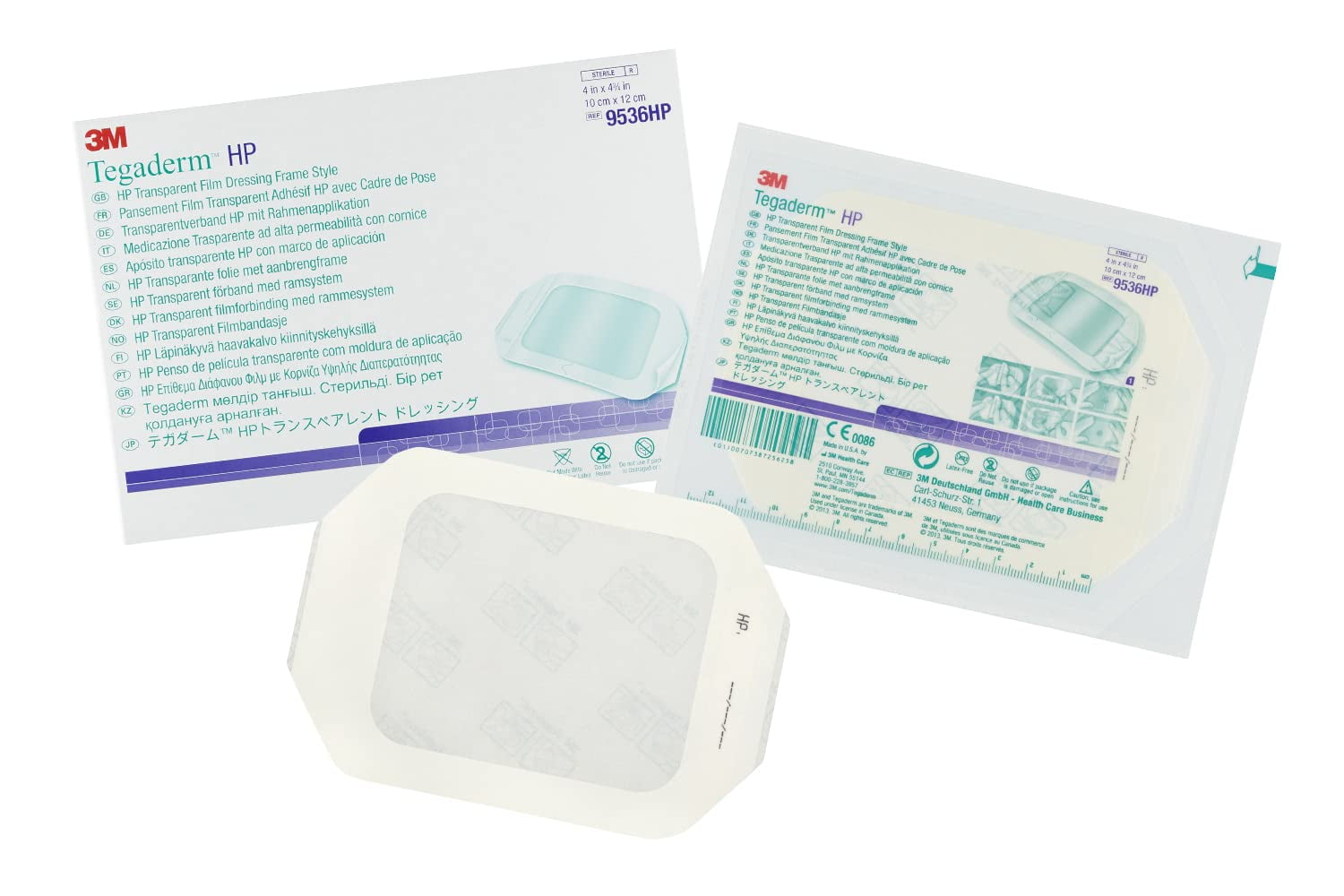 3M Tegaderm Transparent Film Dressing, 2 3/8