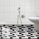 thumbnail image 2 of Muyoka Impermeable Peel and Stick Backsplash Flacony Impermeable Peel Autoadhesivo Cocina Backsplash Azulejos Adhesivo de pared extraíble con mármol blanco y negro Muyoka Hogar, 2 of 7