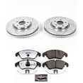 thumbnail image 3 of PowerStop Front Z26 Street Warrior Carbon-Fiber Ceramic Brake Pad and Drilled and Slotted Rotor Kit Fits: AUDI Select Models K6133-26, 3 of 9