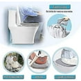 thumbnail image 3 of Inflatable Toilet Seat Cush, Raised Donut ,h Adjable Toilet Seat, Pvc Commode Cush For Adults,s,elderly, Disabled,ta, 3 of 5