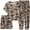 Camouflage, variant on WIBACKER 3-14Y Little Boys' 3-Piece Camo Loose Sleepwear Set Thin Soft Summer Pajamas