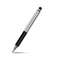 thumbnail image 1 of Universal Capacitive Pen Laptop Pen For Smartphones Smart Pencil Screen Touch Pen Drawing Pencil Tablets Pen 2 in 1 Stylus Pen Silver, 1 of 6