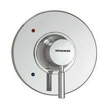 Open Box Speakman CPT-1000-UNI Retrofittable Shower Valve Trim Kit for Stylish Bathroom Décor, 7.31 X 7.31 X 4.57, Polished Chrome