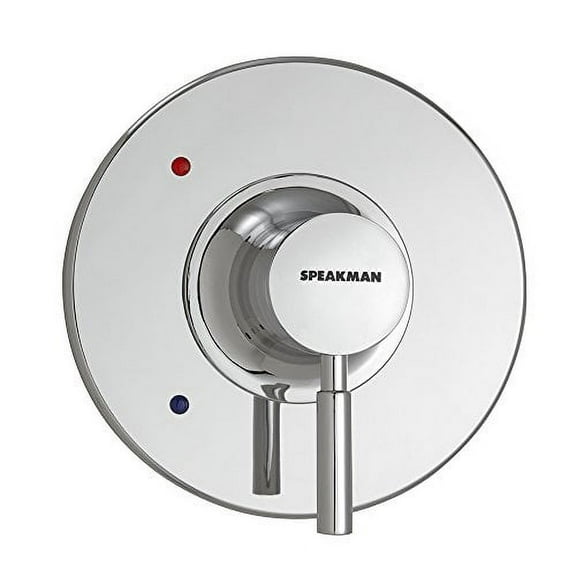 Speakman CPT-1000-UNI Retrofittable Shower Valve Trim Kit for Stylish Bathroom Décor, 7.31 X 7.31 X 4.57, Polished Chrome