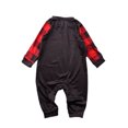 thumbnail image 3 of Fiomva Christmas Family Matching Pajamas Long Sleeve Pj Set Festival Party Sleepwear with Button S-XXL, 3 of 4