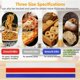 thumbnail image 5 of 6Pcs Set 2 4 6mm Silicone Measuring Dough Thickness Strips Rolling Pin Spacers Sticks for Baking ( B, 5 of 5
