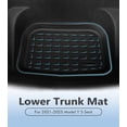 thumbnail image 2 of Front Trunk Mats and Rear Sub Trunk Mats For 2021-2024 Tesla Y 5 Seat, 2 of 8