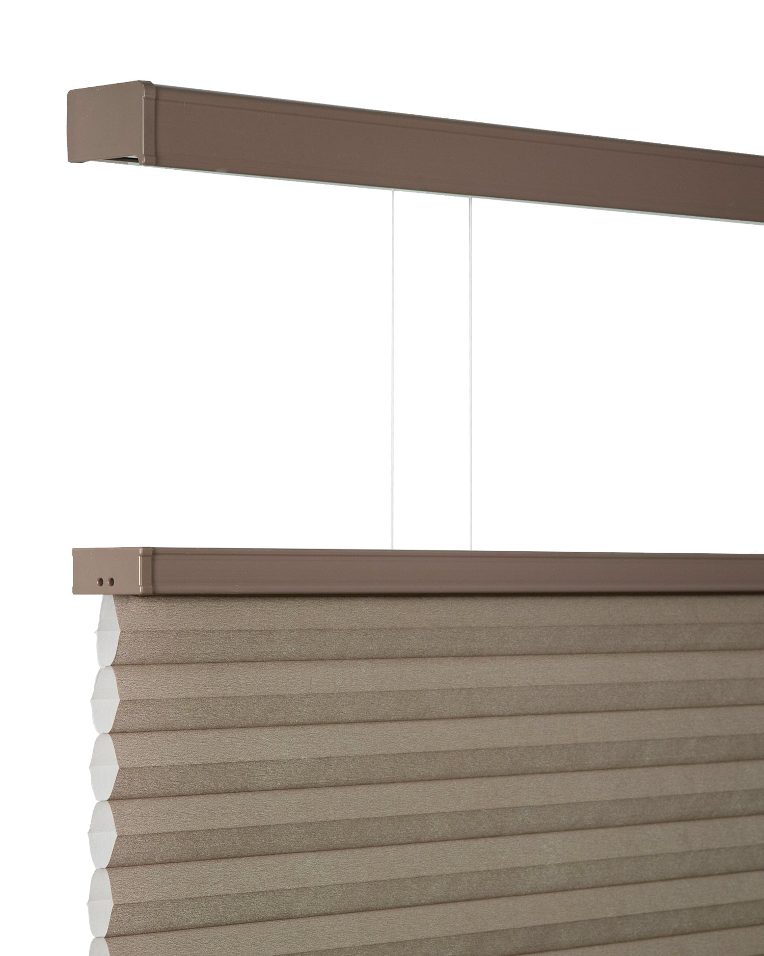 Chicology Cordless Top Down Bottom Up Light Filtering Cellular Shade Barnwood 58.25"W x 48"H