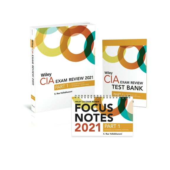 Wiley Cia Exam Review 2021 Test Bank Focus Notes: Part 1, Essentials of Internal Auditing Set