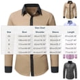 thumbnail image 2 of Kakii Men's Dress Shirts Long Sleeve Wrinkle-Free Business Casual Button Down Shirt, 2 of 6