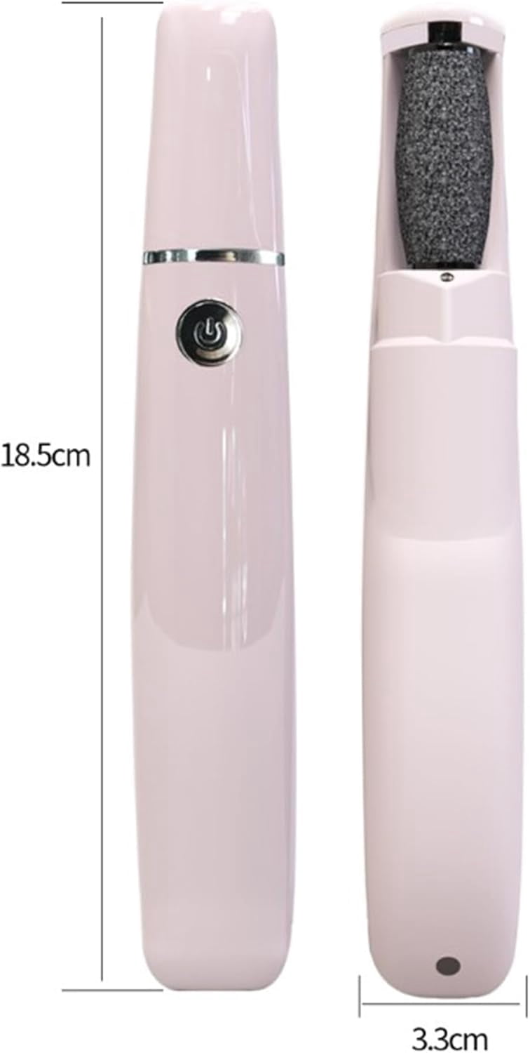 Onwddarefy Electric Feet Callus Remover, 360 Rotation Callus Remover for Feet, 3 Speeds Adjustable, for Women and Men Cracked (Gold)