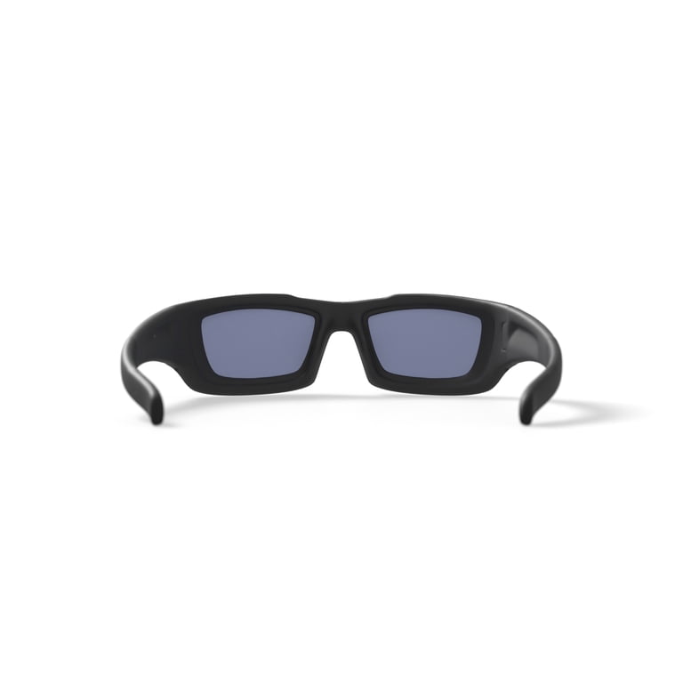 DVX Axon Sport Prescription Sunglasses, Smoke Grey Lenses/Matte