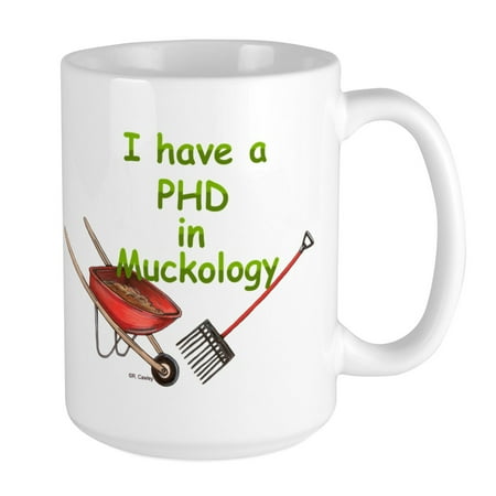 

CafePress - PHD Muckology Large Mug - 15 oz Ceramic Large Mug