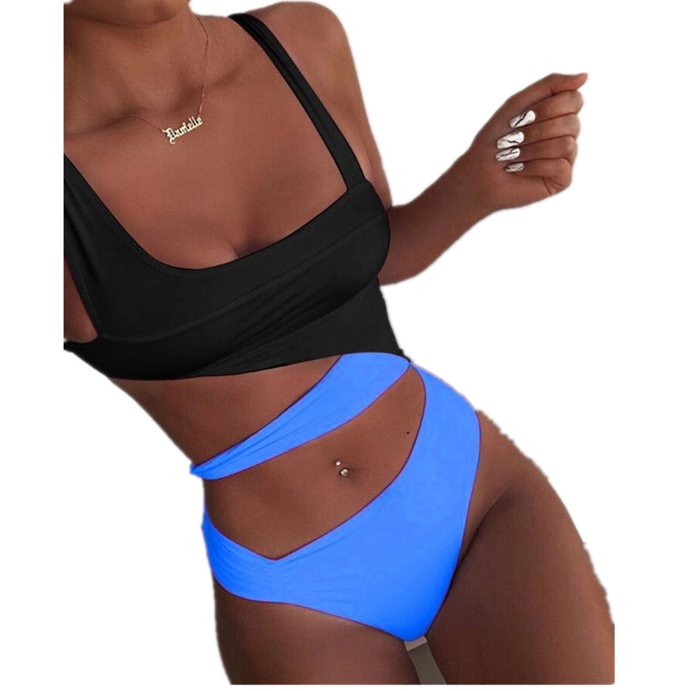 Summer One Piece Bandage Swimsuit