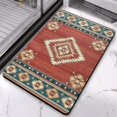 thumbnail image 2 of Stylish Boho Bathroom Rugs: Non-Slip, Super Soft, Absorbent, 20x32in - Machine Washable Luxury Bath Mat for Your Ideal Shower Experience, 2 of 5