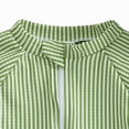 thumbnail image 6 of Ccpelsie Baby/Toddler Boy Rash Guard Swimsuit Short Sleeve One Piece Zipper Swimwear Sunsuit Infant Bathing Suit Beachwear（Green,6-12 Months), 6 of 8