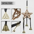thumbnail image 3 of [CLEARANCE sale]Wall-hung Door Handles Wind Chime Rattan Rings Pray for The Blessing of Bell Witch Wind Chimes, 3 of 6