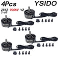 thumbnail image 3 of 4 Uds 2812 900KV 2S-6S Dron de carreras con visión en primera persona Motor sin escobillas para RC Airplane7-9 in, 3 of 6